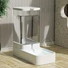 1pc/2pcs Automatic Dog Feeder/Water Dispenser, Plastic Gravity Dog Food And Water Dispenser Set 2