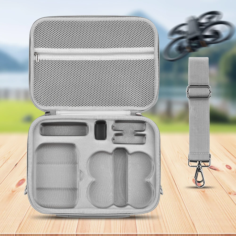For DJI Neo Storage Bag PU+Lycra Shoulder Bag Portable Handbag Protective Travel Carrying Case for DJI Neo RC Drone Accessories