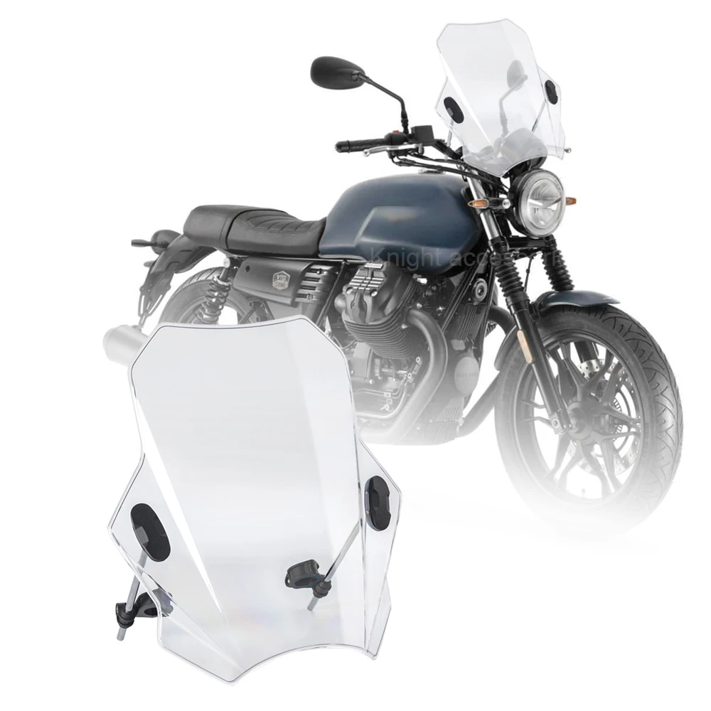 ForMotoGuzziBREVA750V7StoneSEMotorcycleAdjustableWindshield