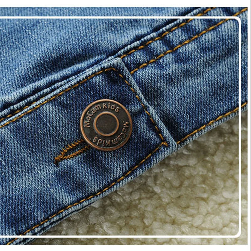 Denim Shirt For Boys Spring Fashion Brand Design Kids Causal Jean Jacket For Teen Boys Age 4-13 T Children Outerwear Coat