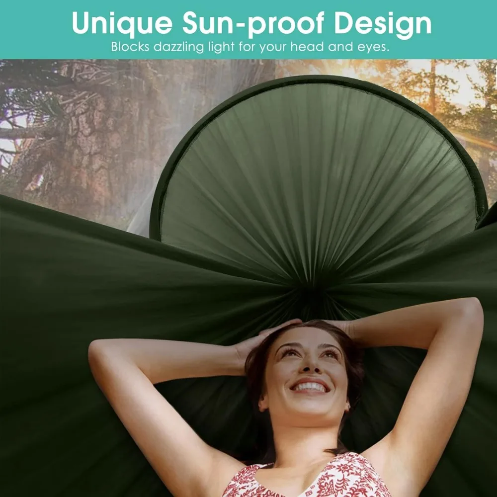 2-Person Camping Hammock with Net 3
