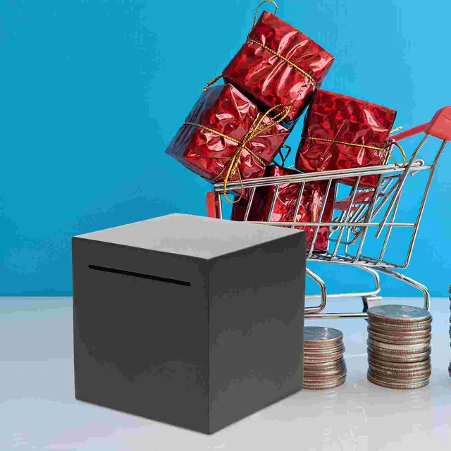 Rozsdamentes Acél Malacka Bank Fotó Prop Kompakt Megtakarító Edény Dekoráció Otthoni Kellékek - Image 2