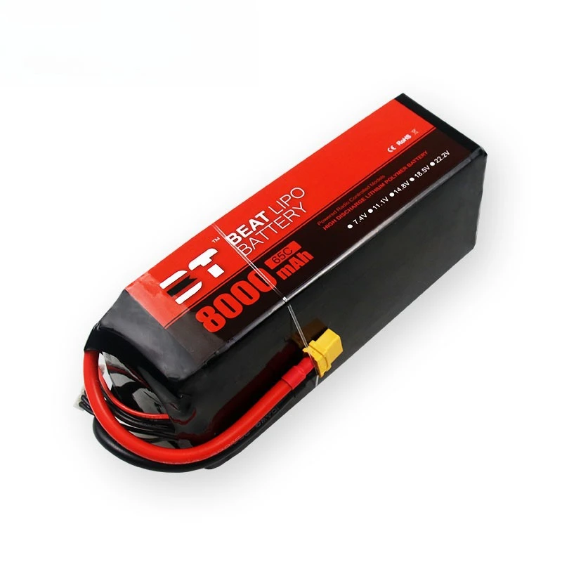 Batterie Lipo 22.2V 6S 8000mAh 65C RC Drone Voiture