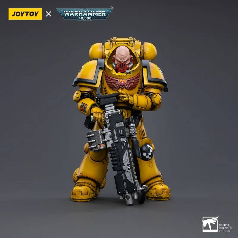 

『In Stock』JOYTOY 1/18 Warhammer 40K 1 Pcs Imperial Fists Heavy Intercessors 02 Anime Games Collection Military Model Set