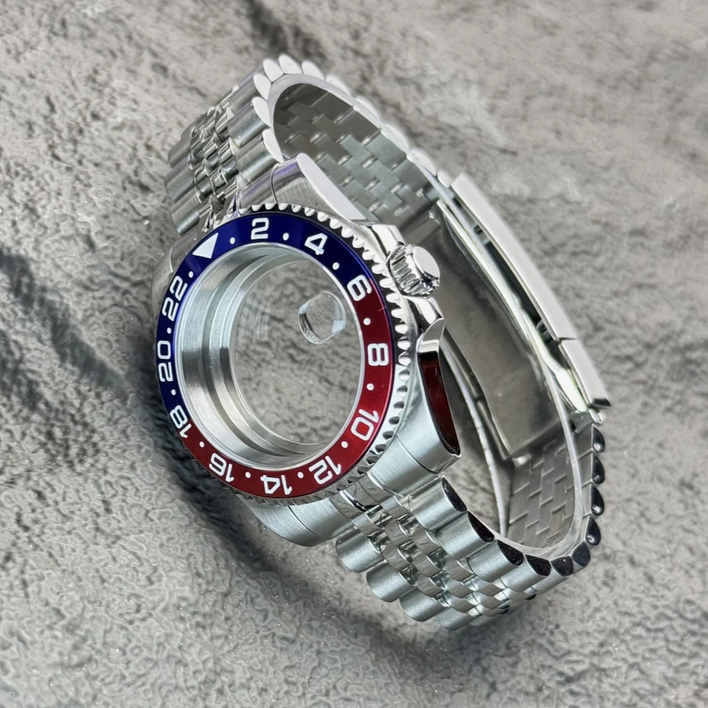 Jubilee Band BGW9 Fit for Sub Dive Watch Case NH34 NH35 NH36 NH70 NH72 200m Waterproof 120 Clicks