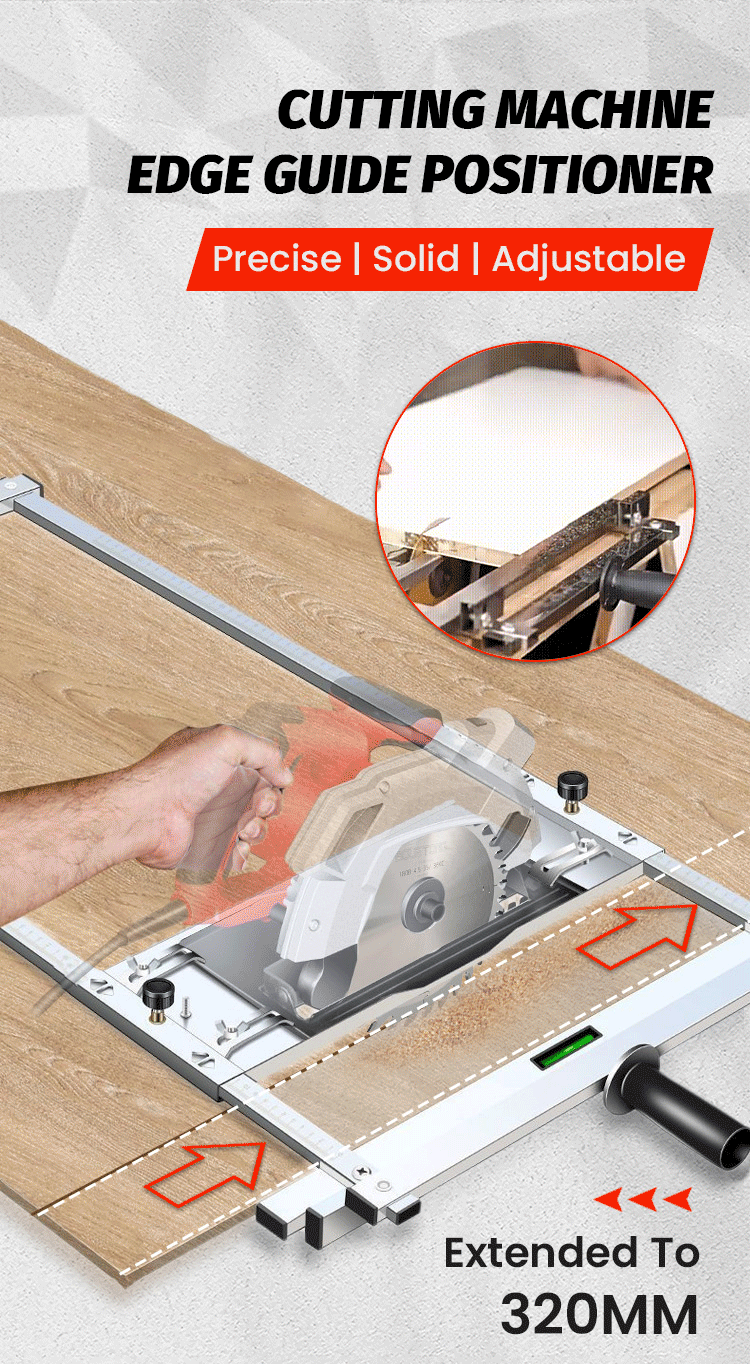 Guía De Borde Posicionamiento Herramienta De Tabla De Cortar