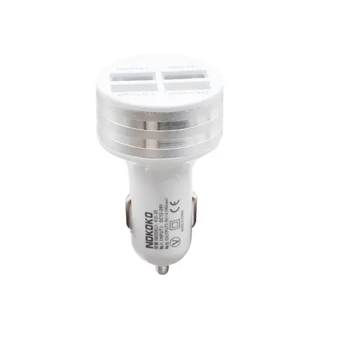 Travel Car Charger Dual USB Useful Mini Phone Charger 4USB Essential Accessories