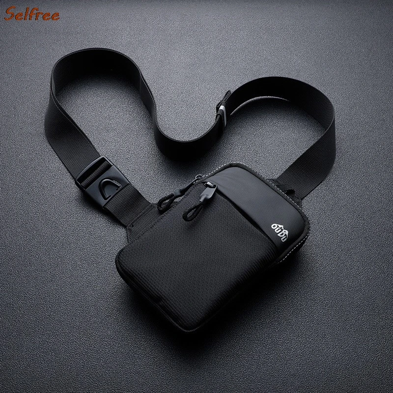 

Selfree New Men's Shoulder Crossbody Mini Waterproof Mobile Phone Chest Bag Outdoor Sports Gym Bag Women Waist Bag Hot New