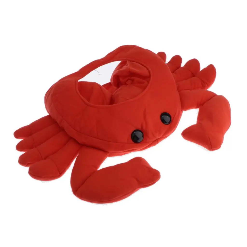 Funny Plush Crab Hat Cartoon Animal Hat Party Costume Accessories