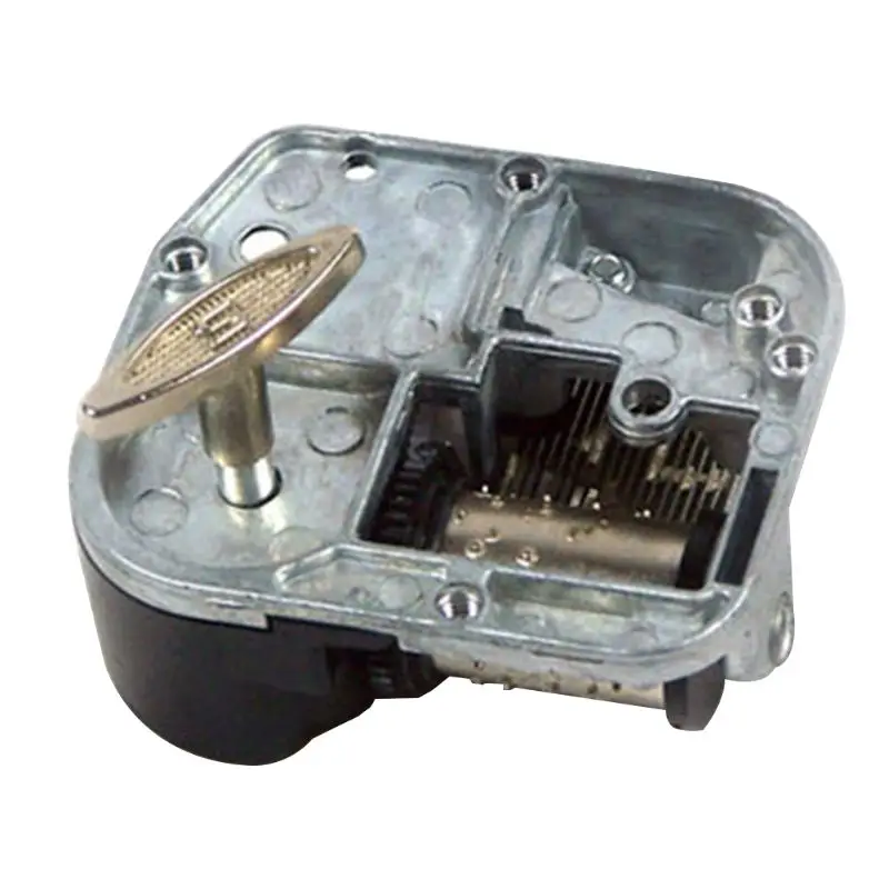 8 Tones Music Box Movement Mechanical Clockwork DIY Windup Rotate Musical Castle in the for sky Birthday Gift New Dropship 3