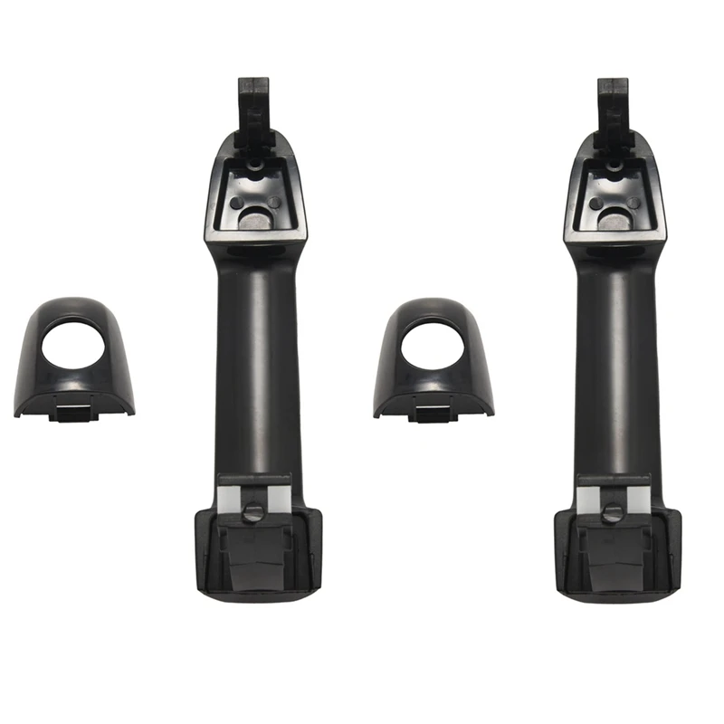 

2X Exterior Door Handle For Hyundai Sonata 2005-2010 82651-3K000 For Front Rear Left Driver Right Passenger Side Black