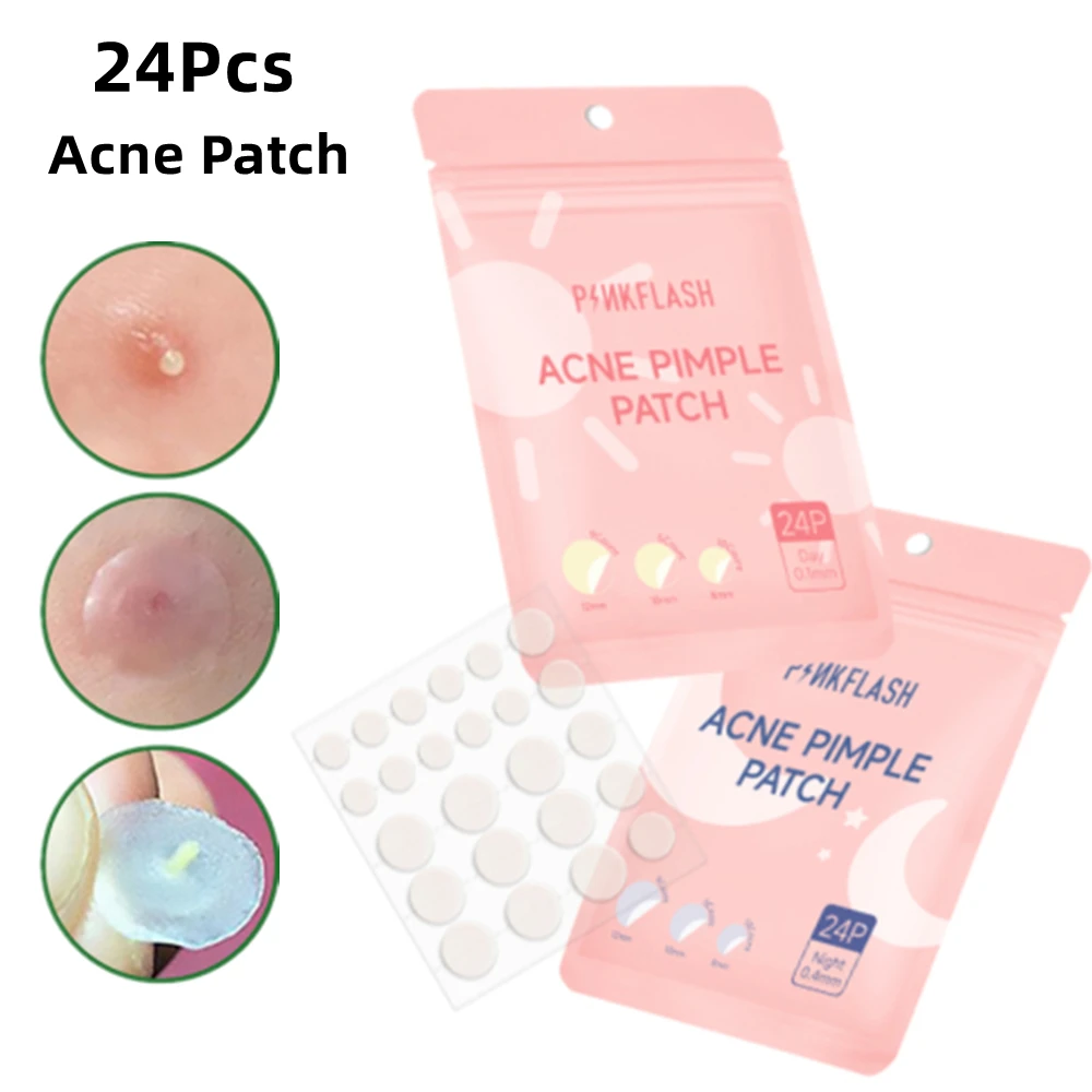 Daily/Night Skin Care Acne Patch Tea Tree Oil Acne Remover Acne Pimple Patch Invisible Acne Treatment Patches Korean Cosmetic