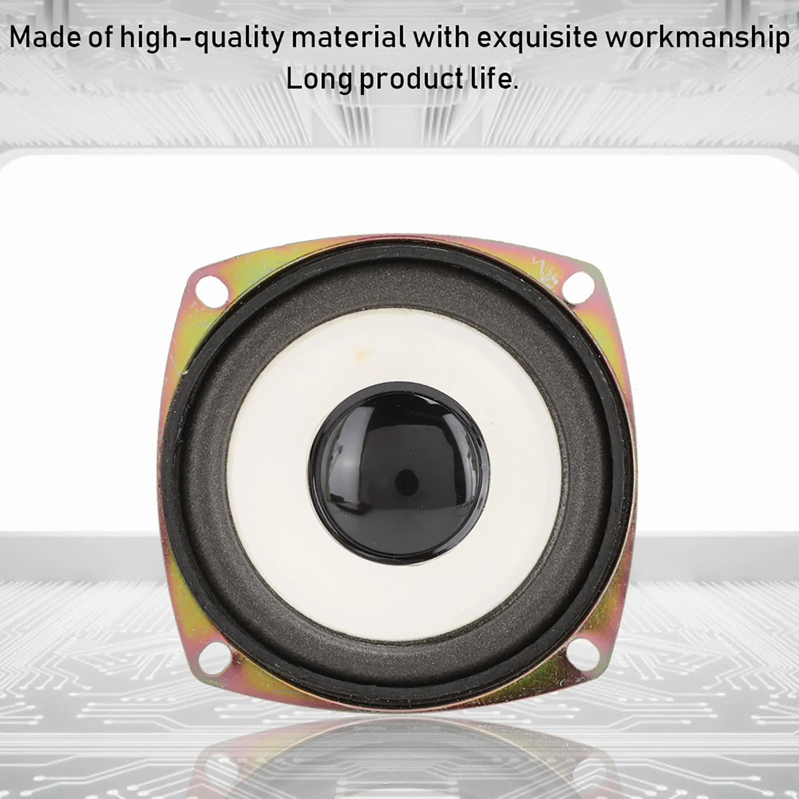 3‑Inch Mini Full Frequency Audio Speaker Loudspeaker 4ohm 5W for Multimedia Sound Box High Sensitivity Multimedia Speaker