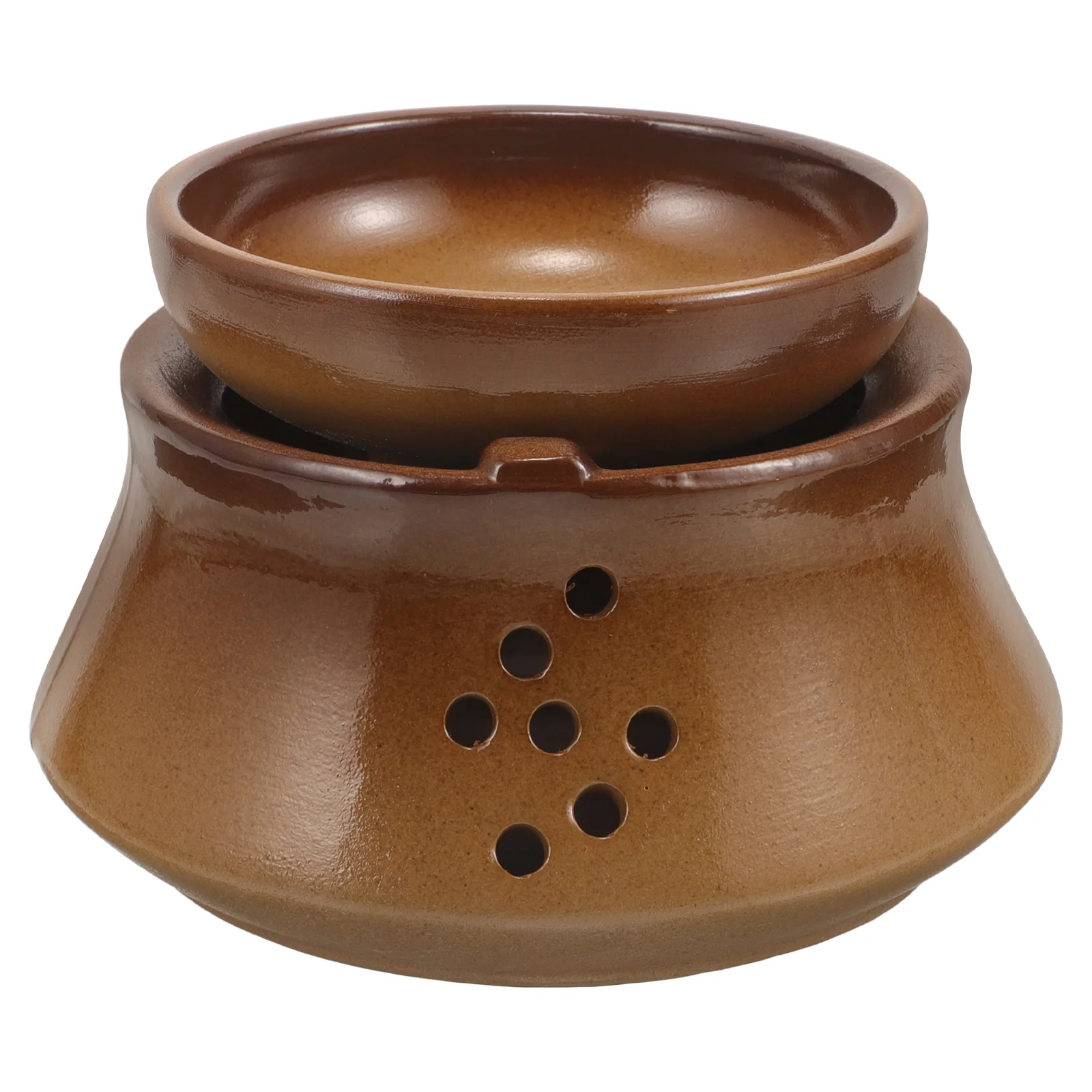 

Ceramic Tea Warmer Tea Heater with Cup Ceramic Heated Tea Warmer with Tea Cup