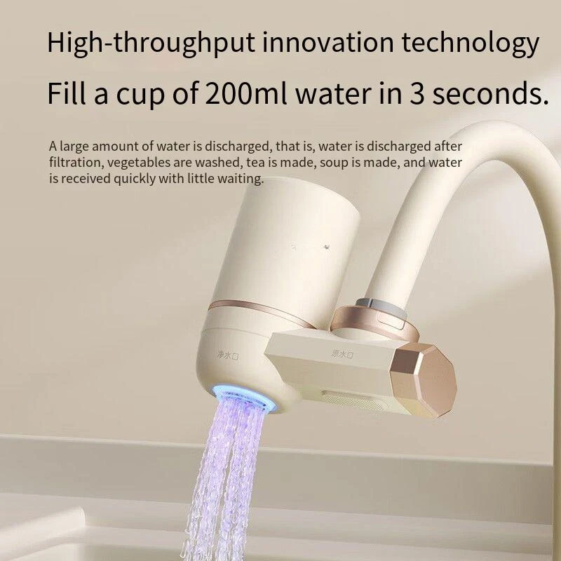 XiaoZhi Water Purifier Removes Scale and Residual Chlorine for Household Use Filter Scale Desktop Prefilter for Household Use. water purifier filter water purifier faucet