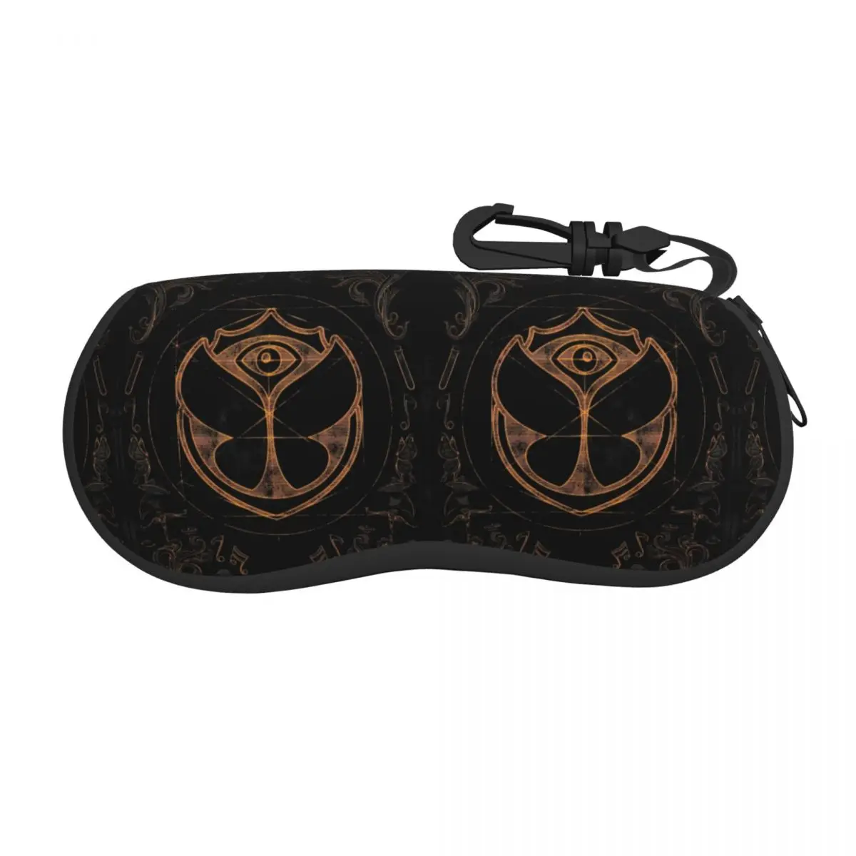 

Custom Tomorrowland Shell Glasses Case Unisex Travel Belgian Electronic Dance Music Festival Eyeglasses Sunglasses Protector Box