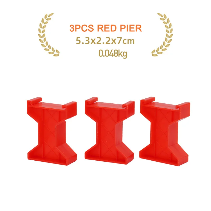 All Kinds of Bridge Piers Wooden Railway Train Track Accessories fit for All Brands Wooden Train Tracks Kids Educational Toys