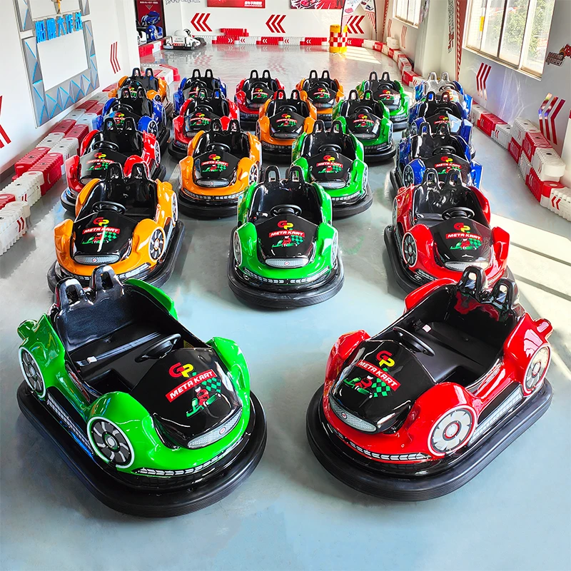 Indoor and Outdoor Adults Children Electric Bumper Car Amusement Park Bumper Cars Battery Operated Carts