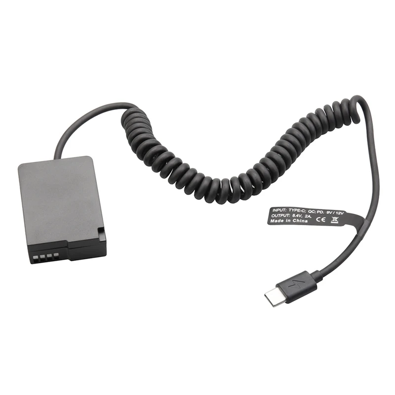 

DMW-BLC12 Dummy Battery DMW-DCC8 PD USB-C Coupler Parts For Panasonic GX8 FZ1000 FZ300 FZ200 G6 G7 G80 G81 G85 G95 G99 FZ2000