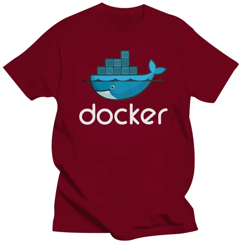 Docker Logo T-Shirt Linux Javascript Computer Rogramming Developer T-Shirt Programmer Coder Women T-Shirt Gift Creative Top 6