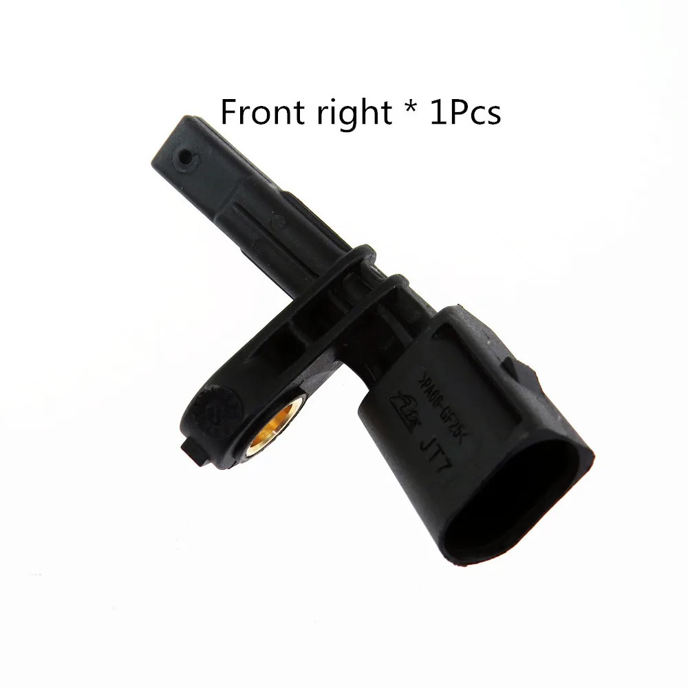FWD ABS Wheel Sensor 4Pcs Front Rear Left Right Kit For Audi TT Q3 A3 CC VW Beetle Eos Golf Passat B6 Superb Seat Alhambra auto speed sensor
