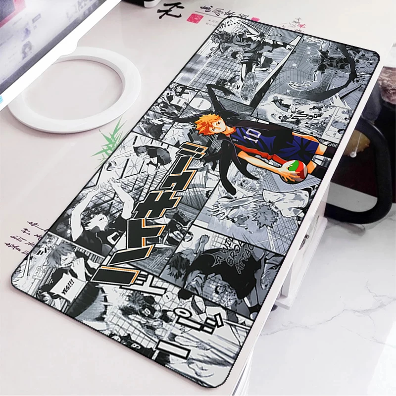 Mouse Pads Anime Volleyball Large Mousepad Gaming Anime Large