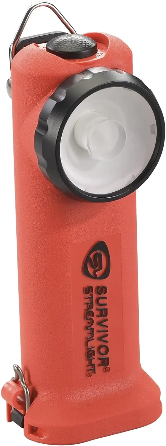 

2024 New 90502 Survivor LED Flashlight Fast Charger with AC Cord, Orange - 175 Lumens