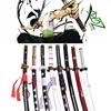 Zoro Sword 80cm Bamboo Wooden Katana Roronoa Zoro  Weapon Prop Cosplay Anime characters Gifts for Friend and Party Present 2
