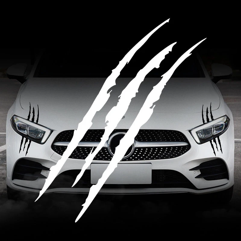 Reflective Monster Claw Decal 2