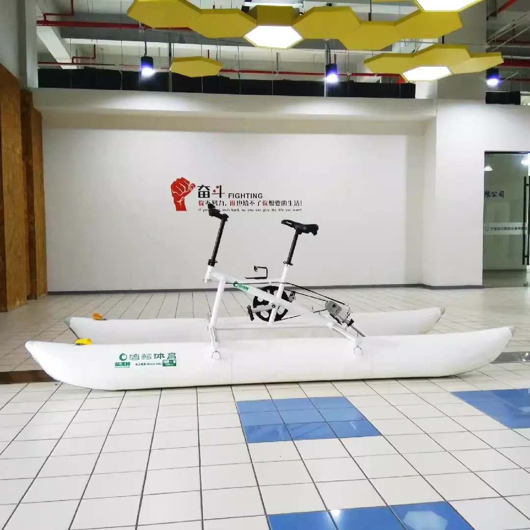 Factory Directly Supply Inflatable Floating Waterbick Bicycle Water Game