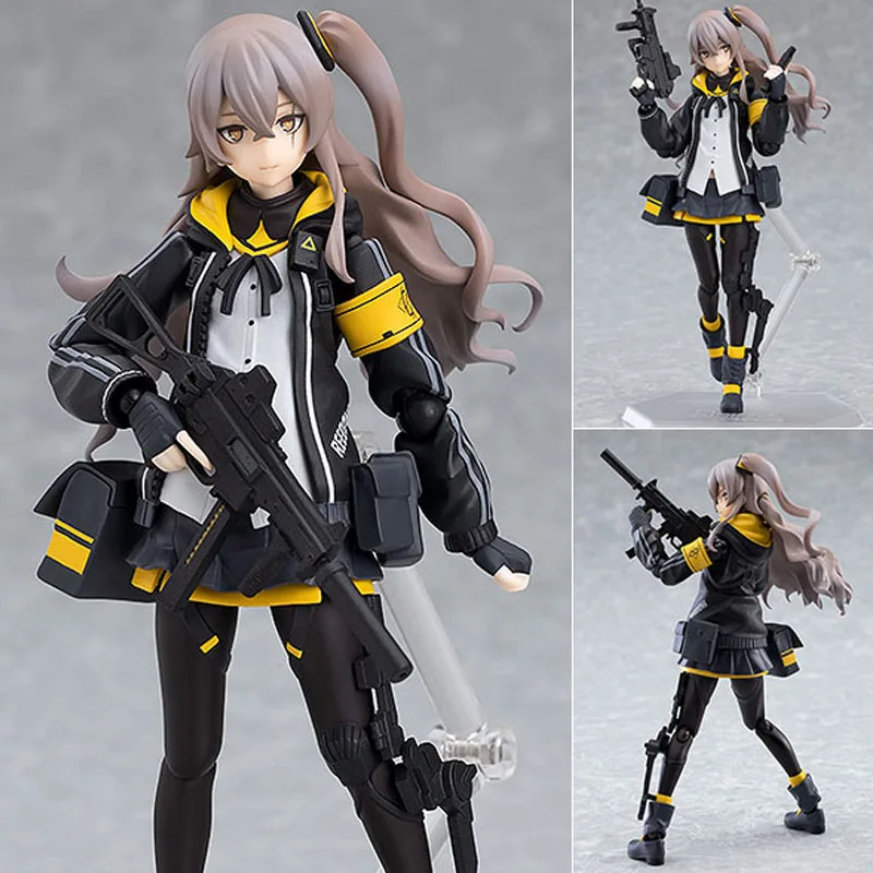 

14cm Girls Frontline UMP45 Joints Movable Action Figure Maiden Model Figurine Model Collect Boy Toys Figure