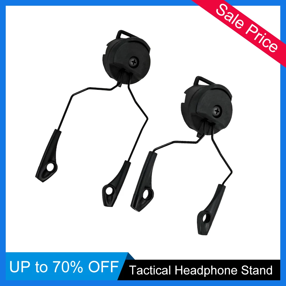 

Electronic earmuf ARC OPS-CORE Helmet Rail Adapter Tactical headphone Stand for Howard Leight Impact Sport hunt shooting headset