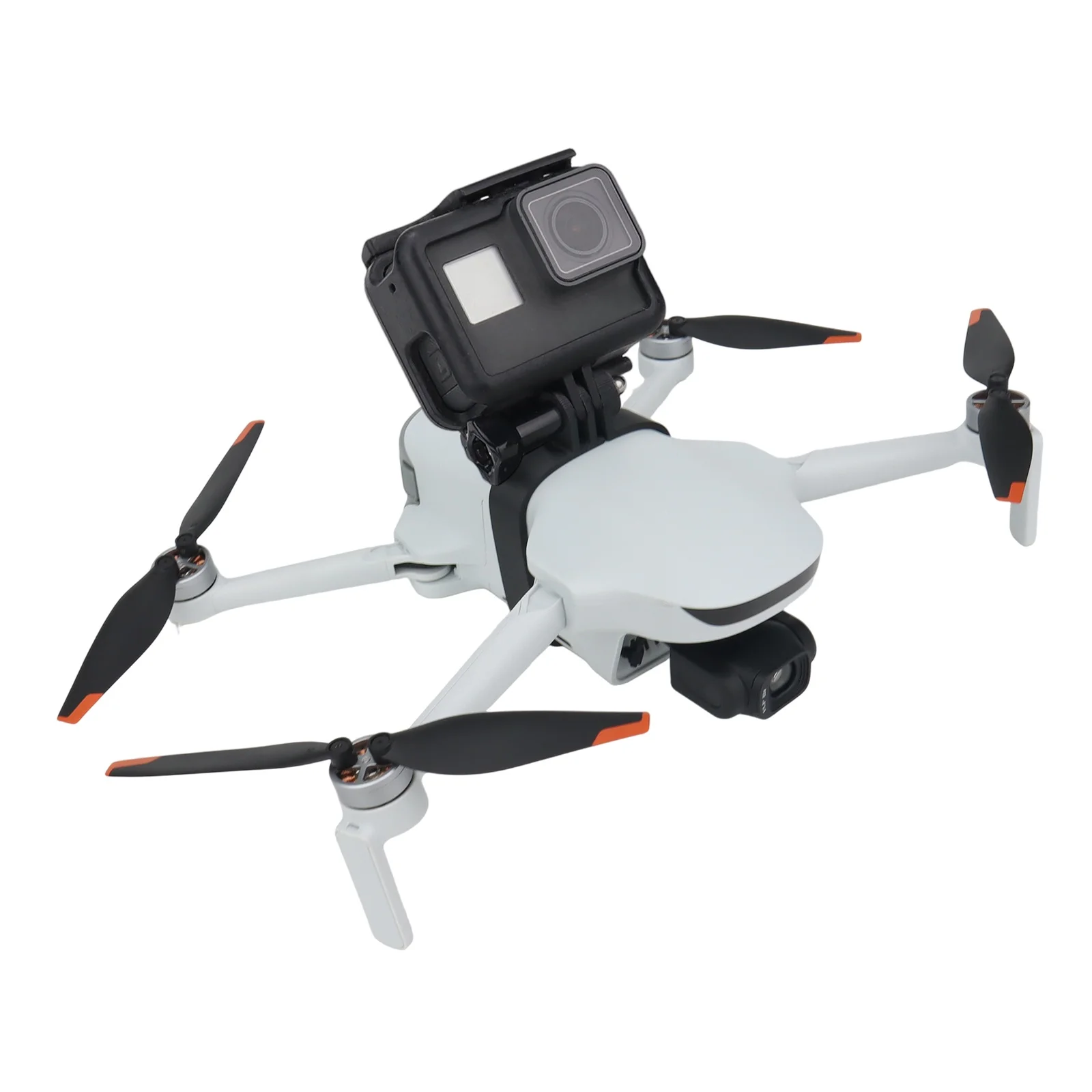 Achetez le support d'extension pour drone Potensic ATOM 3, compatible DJI Action 6, présenté sur fond blanc