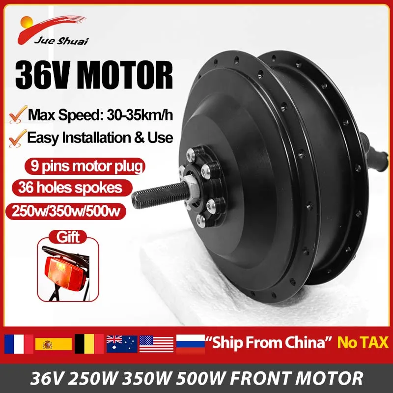 Gqouur 20 Zoll E-Bike Umbausatz 350W - Hinterrad Motor Set 36V Mit LCD Display