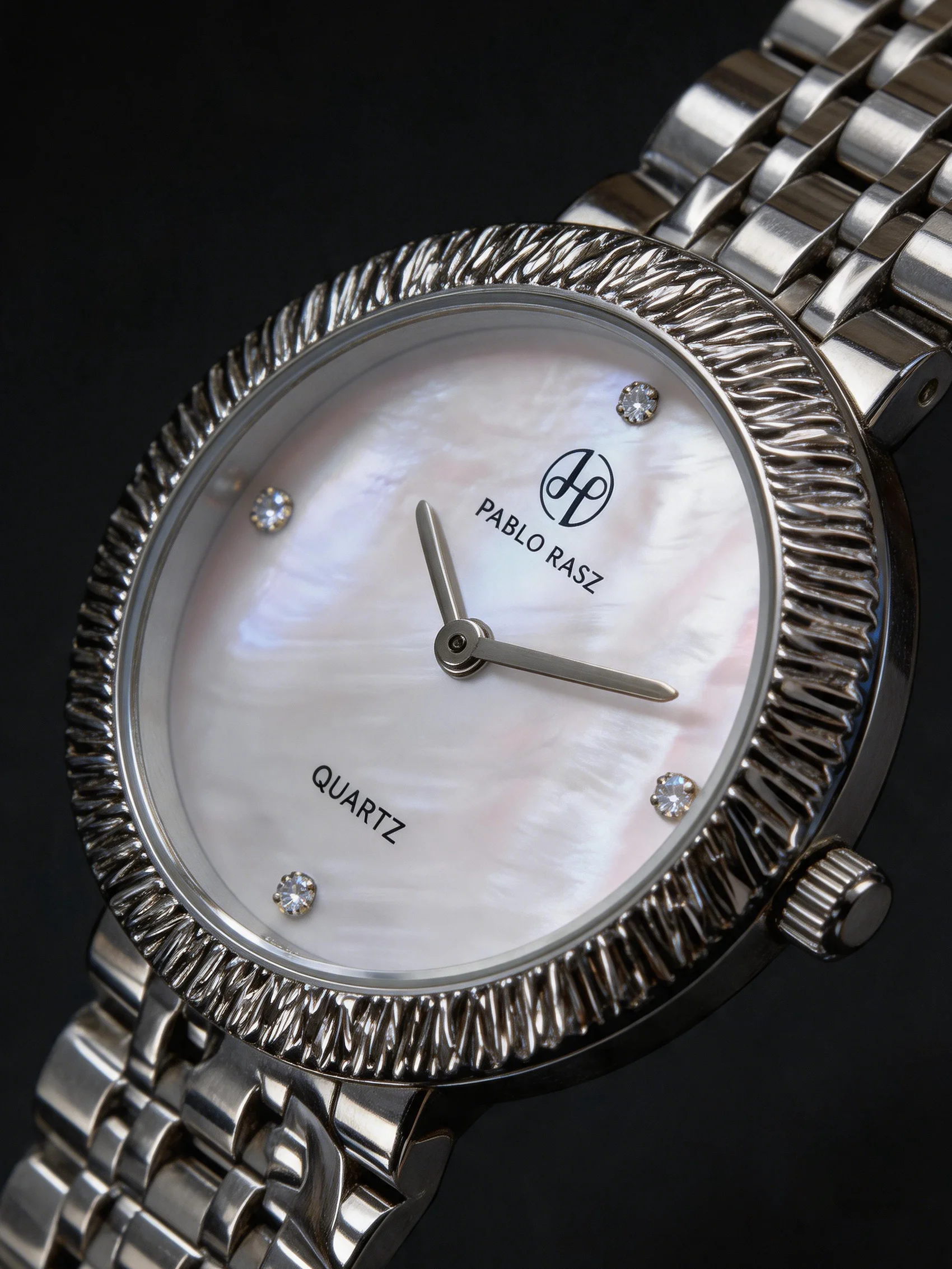 PABLO RAEZ Luxury Women's Stainless Steel Fashion Watch with Gift Box