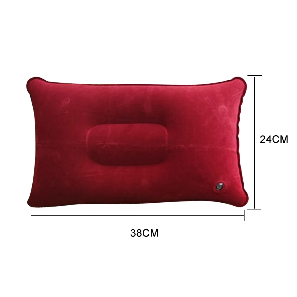 1/2PCS Ultralight Inflatable Air Pillow Outdoor Camping Pillows PVC Sleeping Pillow Travel Lumbar Head Rest Backrest Cushion inflatable pillow