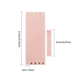 Children's Growth Height Chart Wall Sticker - Fun and Decorative Growing Measurement Tool (Pink)