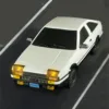 LDRC 1/18 LD1801 RC Drift Car RWD AE86 Racing Vehicles Flip Light Gyroscope Ready to go Toy Gifts for Children 4
