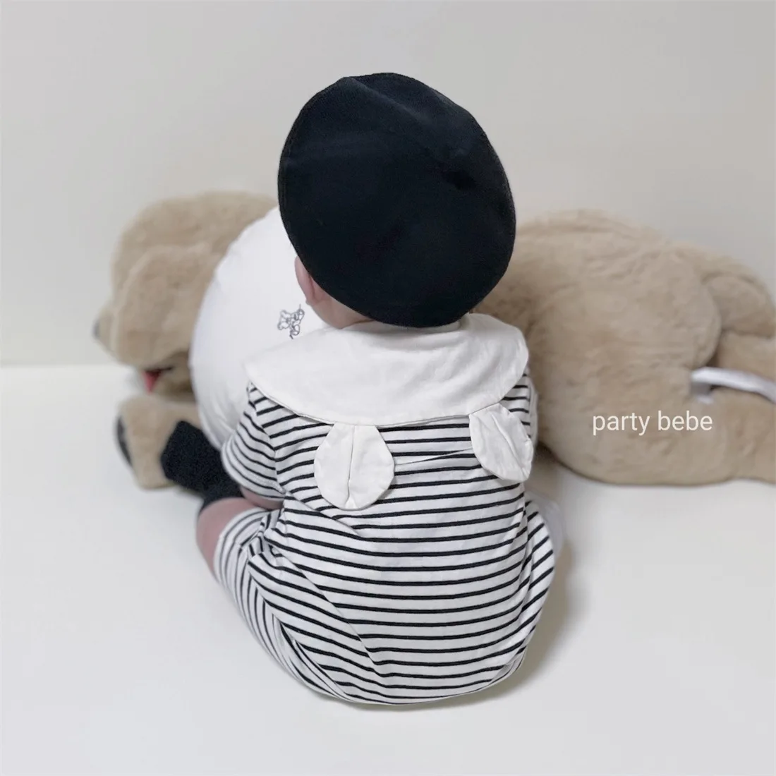 customised baby bodysuits 2022 Summer New Baby Short Sleeve Striped Romper Newborn Infant Loose Casual Clothes Cotton Baby Toddler Boy Girl Jumpsuit 0-24M carters baby bodysuits	