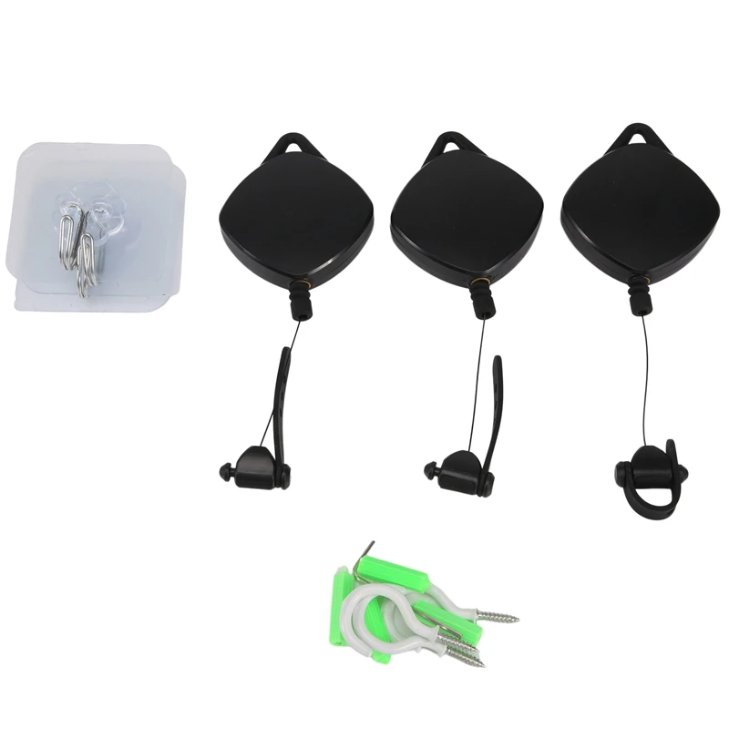 Hot-3Pcs Silent Vr Cable Pulley System Per Htc Vive/Vive Pro/Rifts/Sony Ps/Windows Vr/Valve Index Vr Gestione Dei Cavi