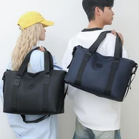 Travel bag Men's and women's tote bag Large capacity travel duffel Yoga exercise Oxford cloth waterproof fitness bag - Image 4