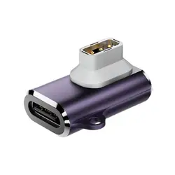 Universal Smartwatch Charging Adapter with Light (Grey Purple)