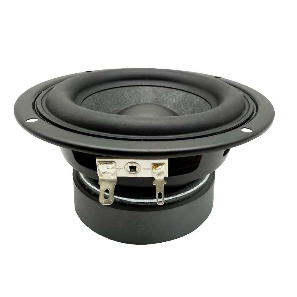 1Pcs 115MM Sunwoofer Speaker 4Ohm 30W 25 Core Rubber 4.5 Inch Large Bass DIY Bluetooth Speakers Hifi Home Sound Theater Woofer 2