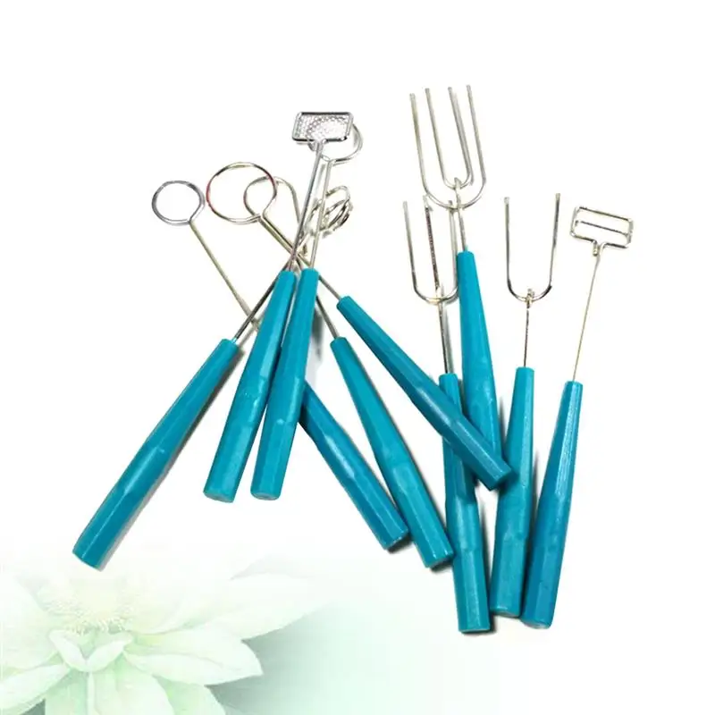 Description Picture 5 of item10pcs 1 SetForks Candy Dipping Forks Dipping Fork Tools Chocolate Diy Decorating Tool Set Chocolate Fork Set