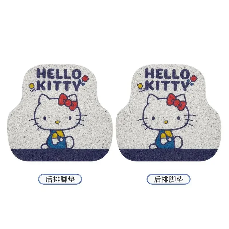 thumbnail image 1 of Alfombrilla de suelo para coche Kawaii Sanrio con dibujos de Hello Kitty, alfombrilla protectora antisuciedad para interior de coche de alta gama, bonitos accesorios de decoración para coche, 1 of 5