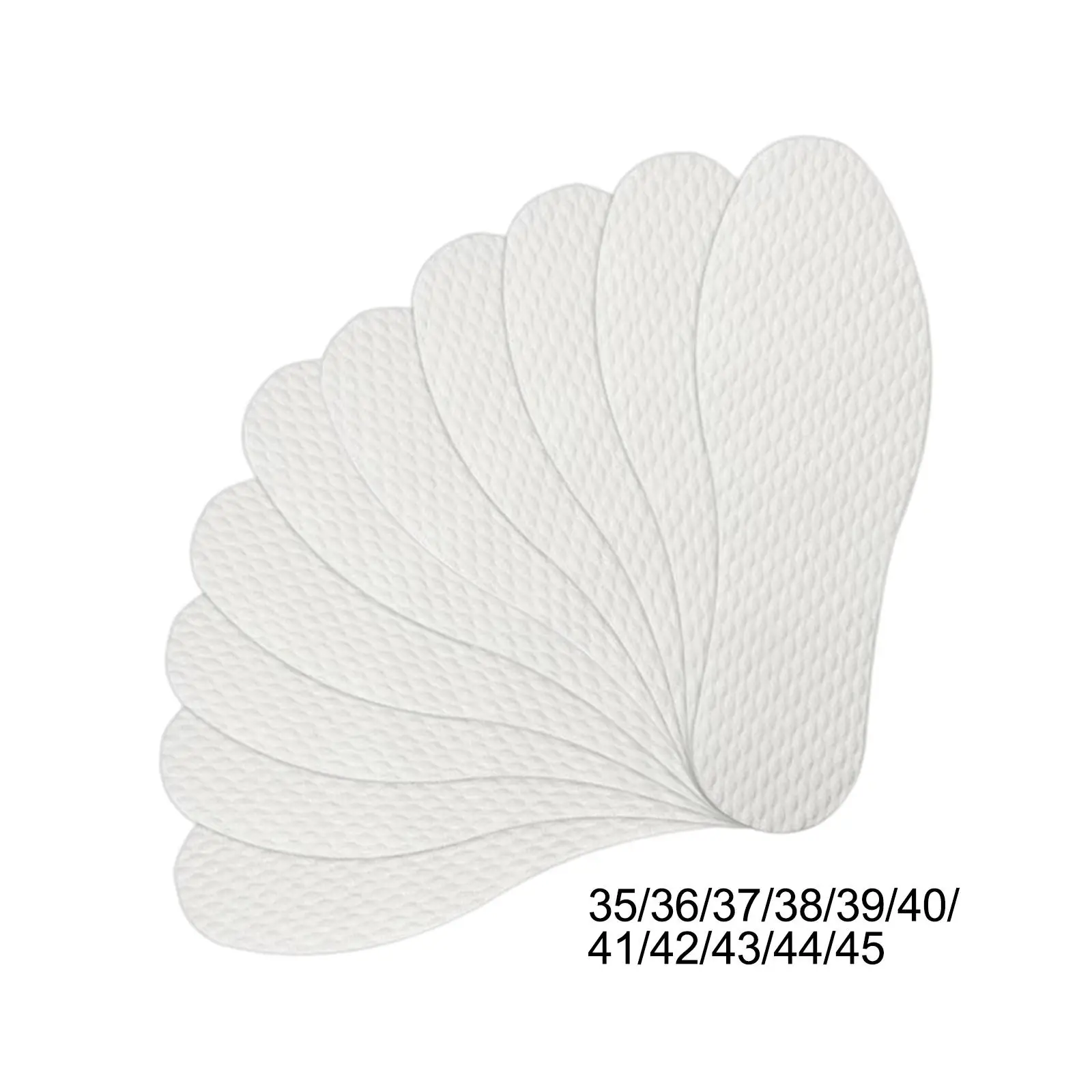 Shoe Inserts Lightweight Disposable Breathable Insoles 10 Pieces