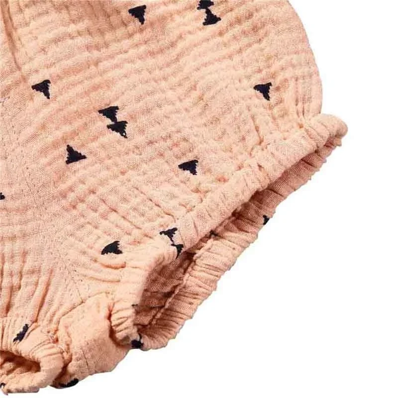 0-5Y Kawaii Newborn Baby Bloomers PP Pants Cotton Linen Triangle Solid Dot Girls Shorts Summer Trouser Toddler kids shorts kids trousers