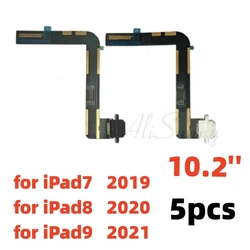 Premium Charging Port Flex Cable Set - 5 - Pack USB Dock Connectors (5x for ipad789)