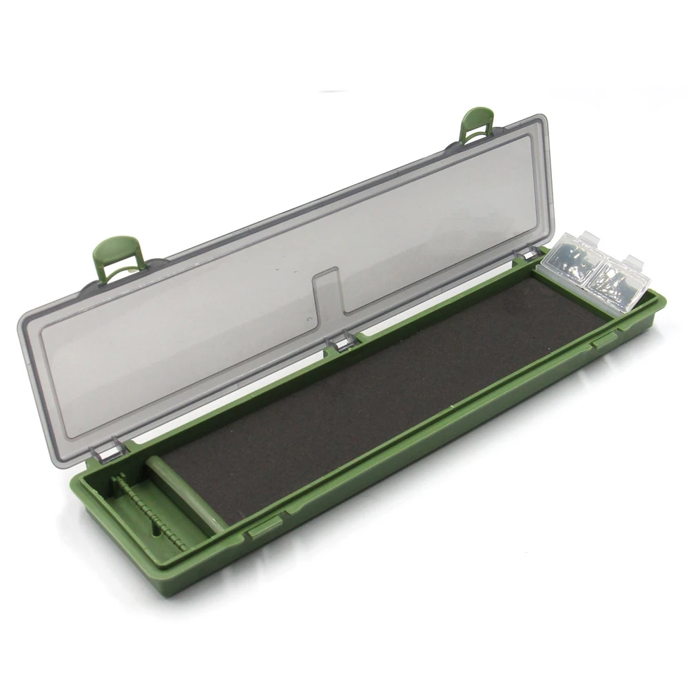 Fishing Tackle Box Carp Fishing Terminal Hair Rig Hooklink Storage Box Accessories Organizer