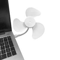 Ventilateur Flexible USB, Mini ventilateurs de refroidissement portables, alimenté par USB pour batterie externe, ordinateur Portable, chargeur AC 5